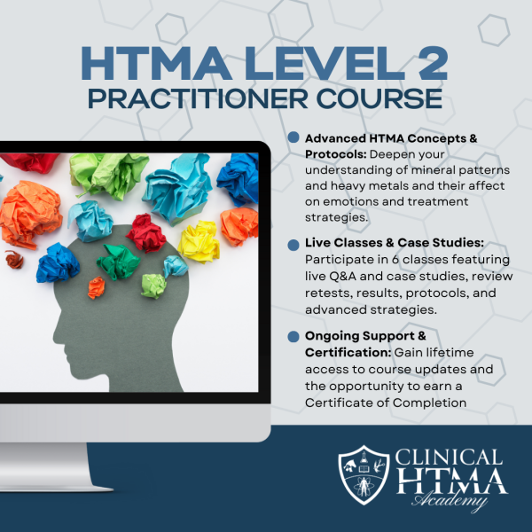 COMING SOON - HTMA201 HTMA Level 2 Practitioner Course